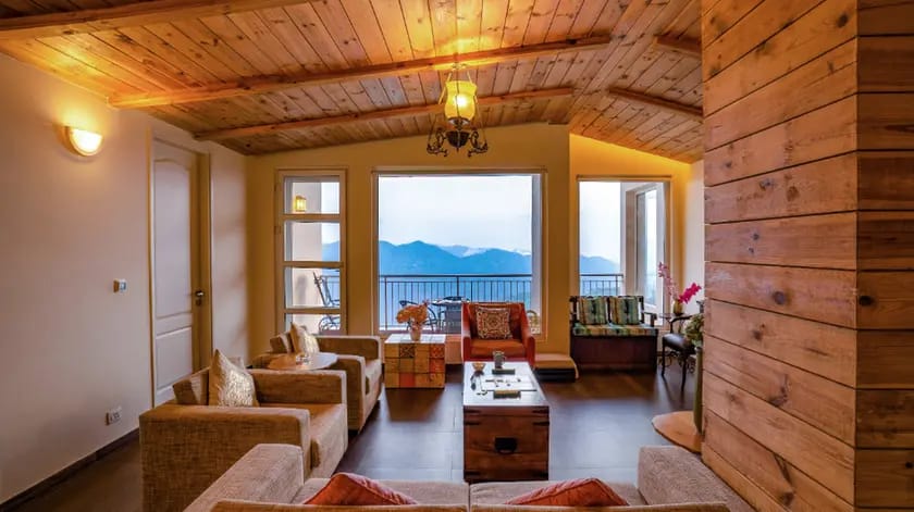Fully Furnished 3 BHK Flat for Sale in Naldehra, Shimla