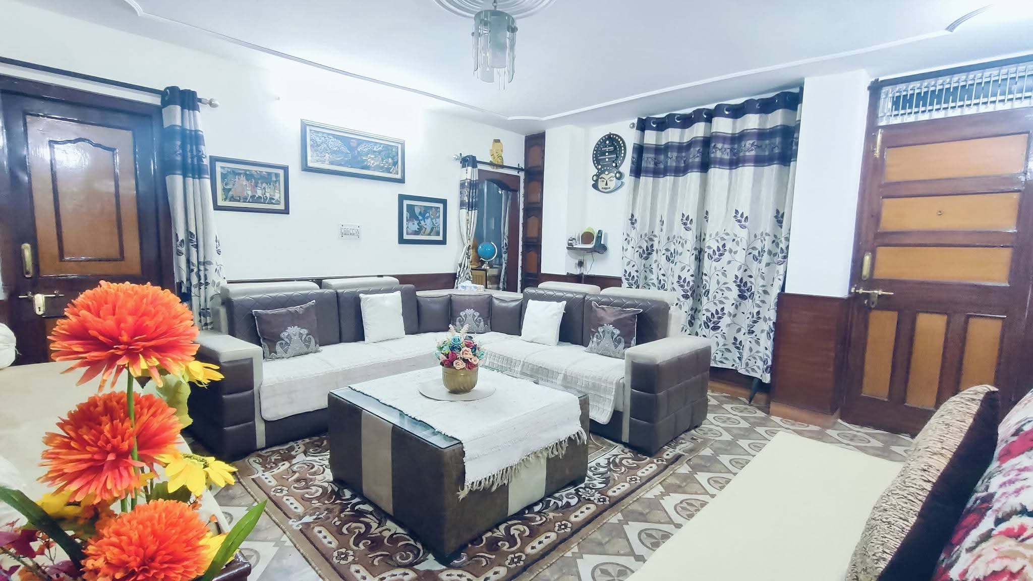 Fully Furnished 2 BHK Flat for Sale in Lower Jakhu, Jakhu, Shimla